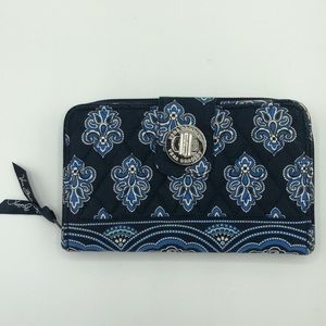 Vera Bradley Calypso Turn Lock Clutch Wallet